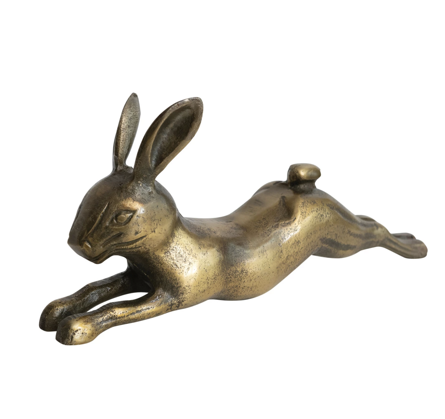 available at m. lynne designs Antique Brass Rabbit Cast