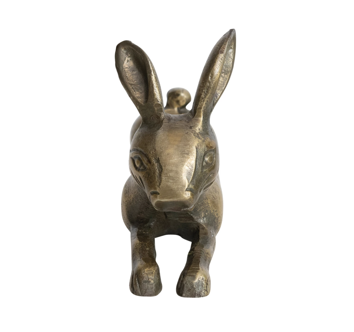 available at m. lynne designs Antique Brass Rabbit Cast