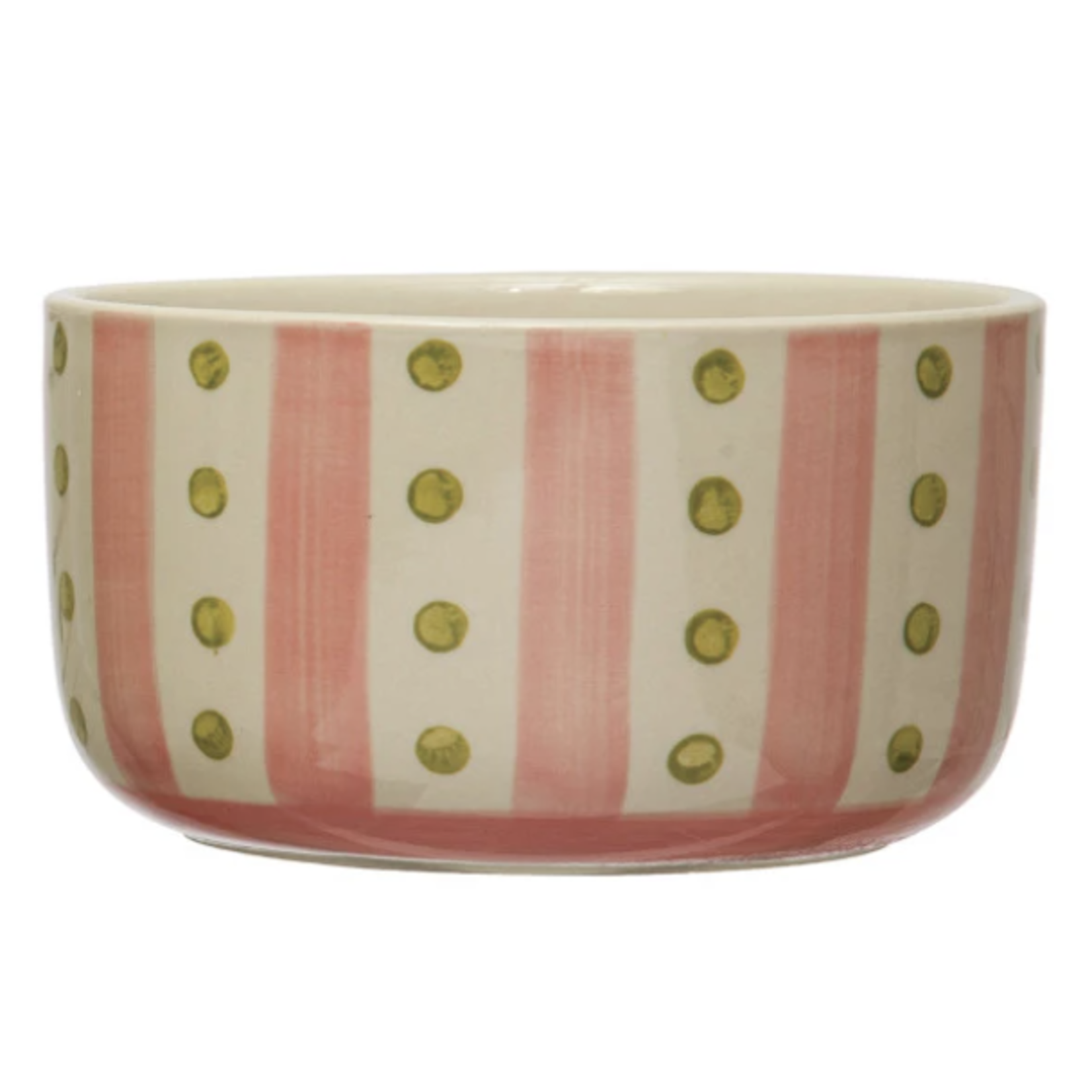 m. lynne designs hand-painted colorful bowl