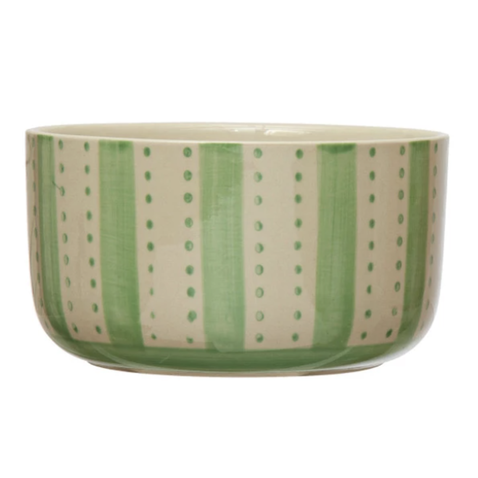 m. lynne designs hand-painted colorful bowl