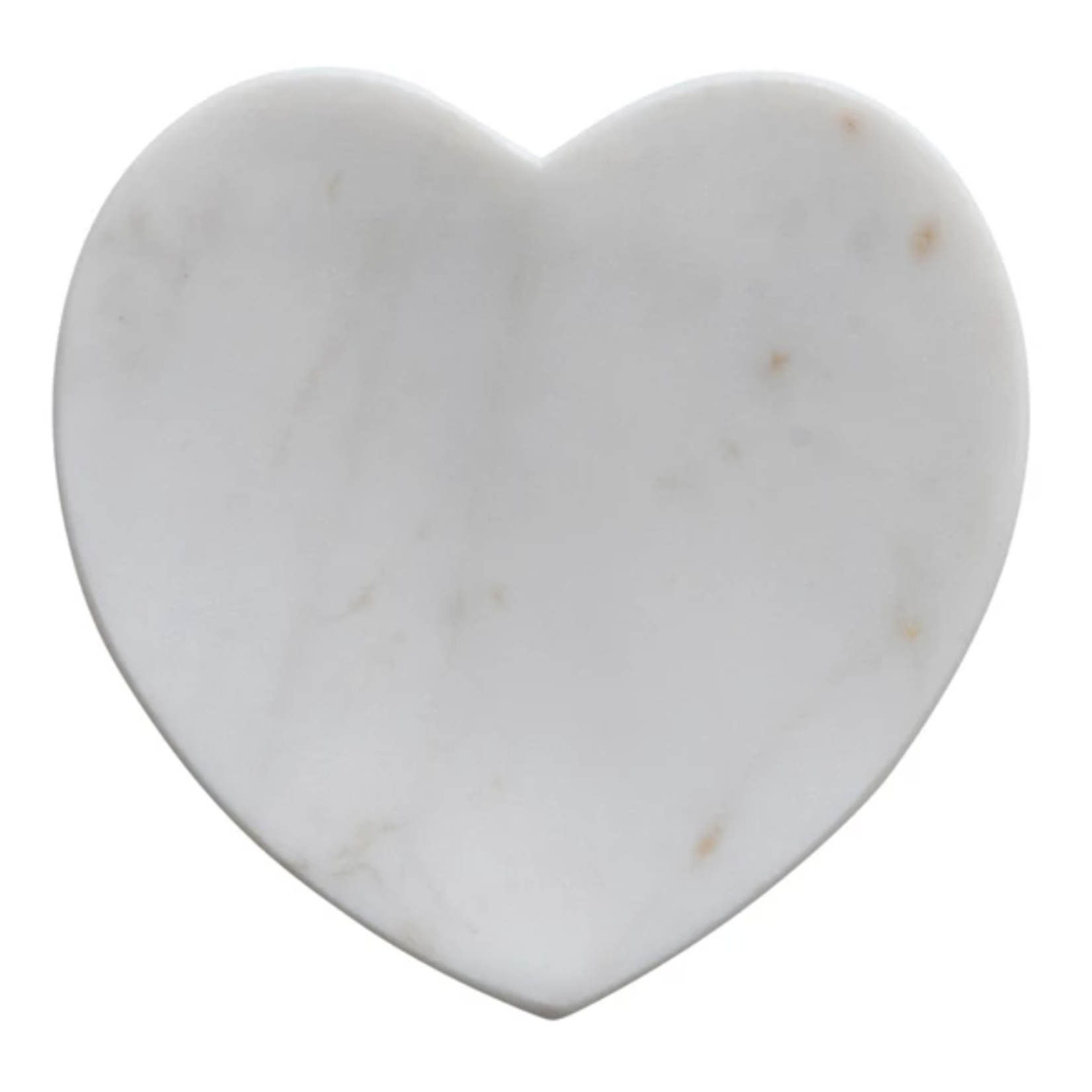 m. lynne designs marble heart trinket dish