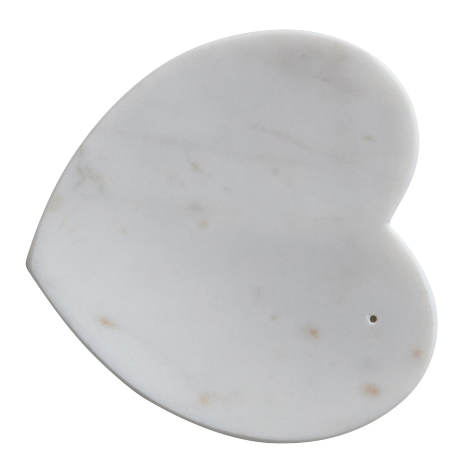 m. lynne designs marble heart trinket dish