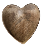 available at m. lynne designs Mango Wood Heart Dish
