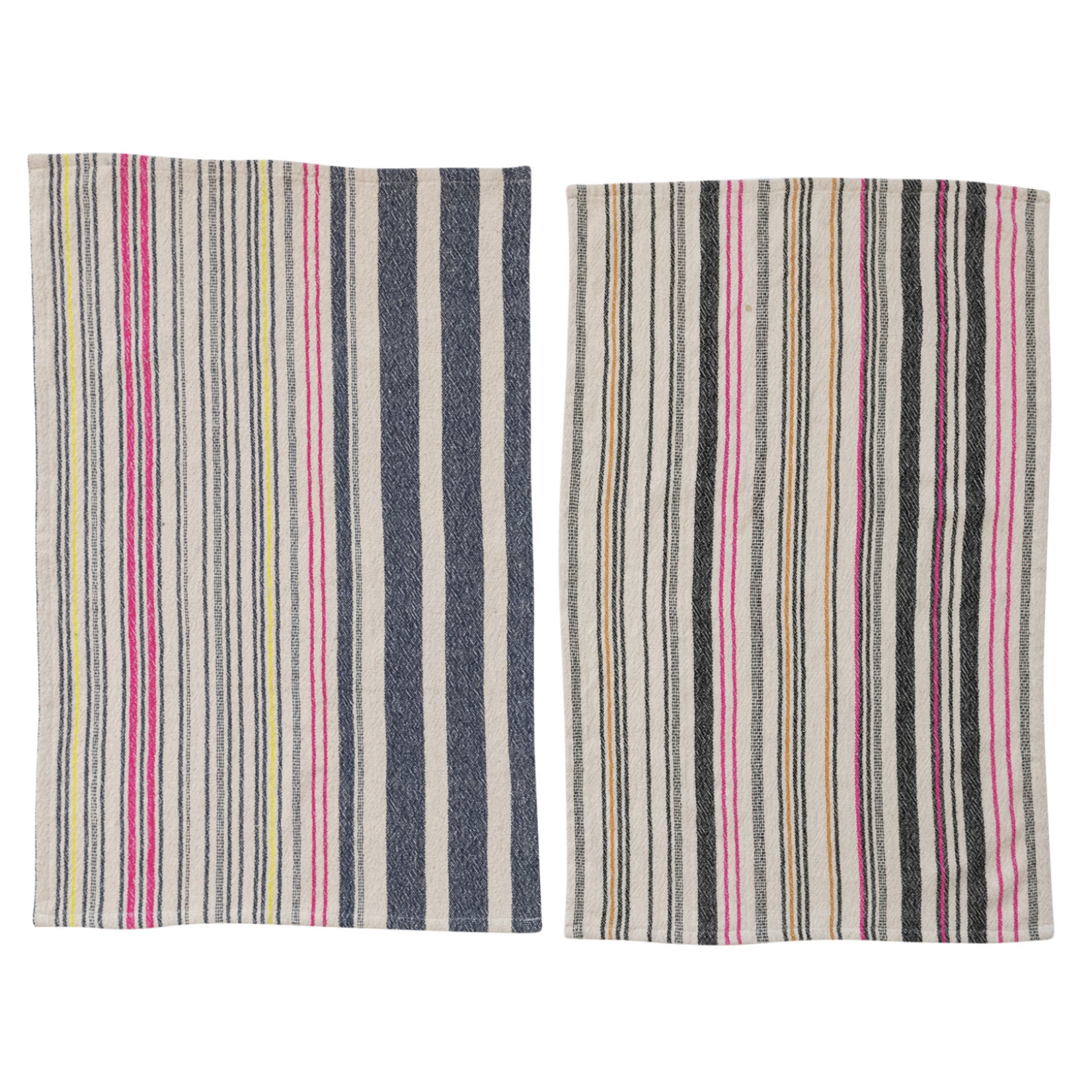 m. lynne designs bright tea towels