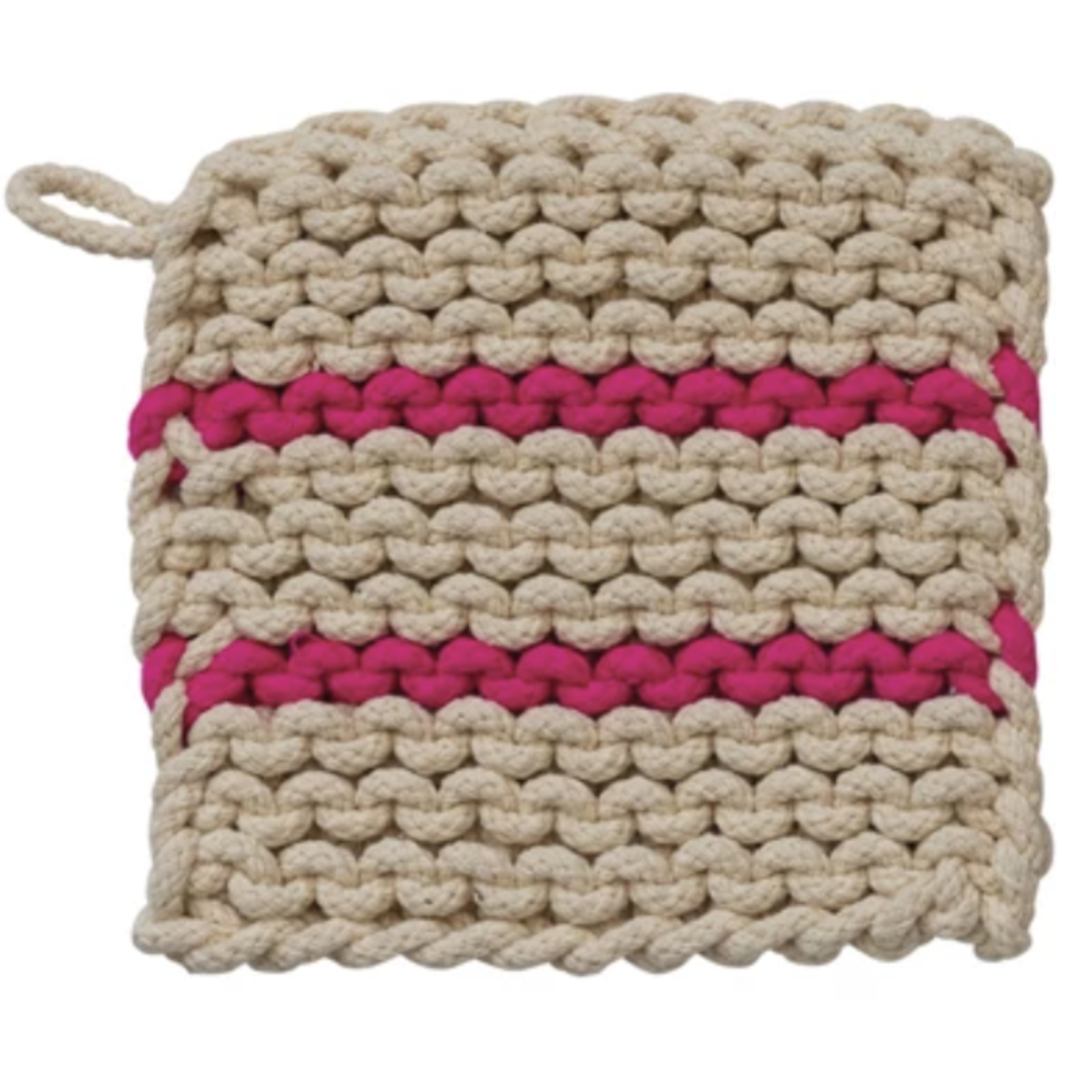 m. lynne designs neon pot holder