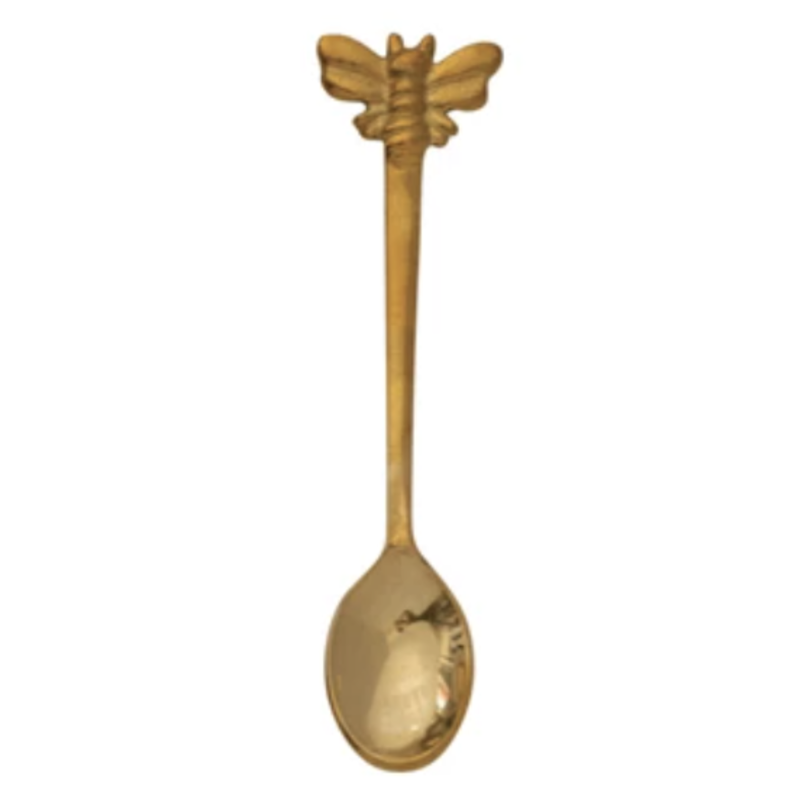 m. lynne designs brass bee spoon
