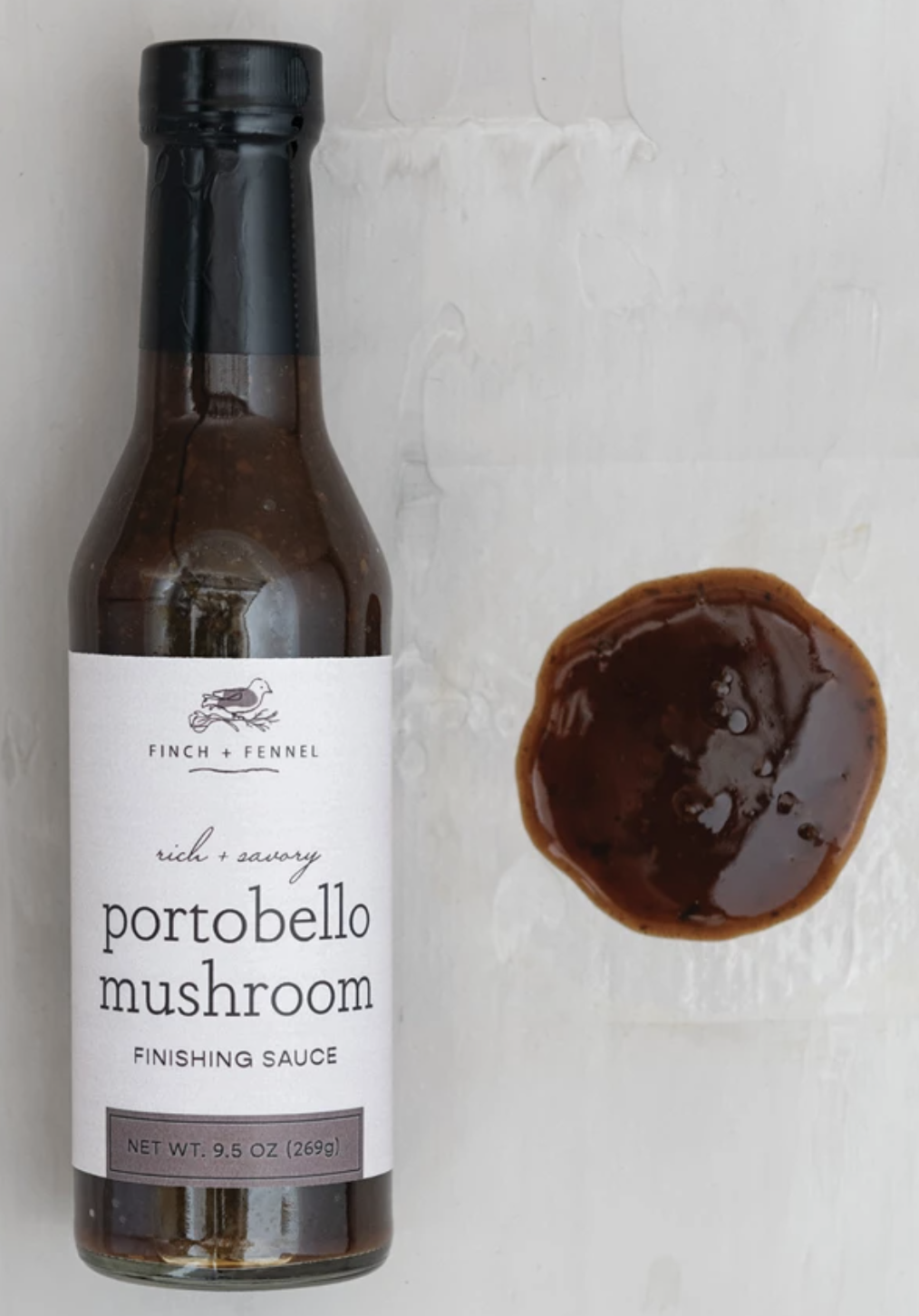 available at m. lynne designs Portobello Mushroom Sauce