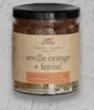 available at m. lynne designs Seville Orange & Fennel Preserves Jam