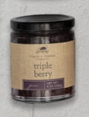 available at m. lynne designs Triple Berry Jam