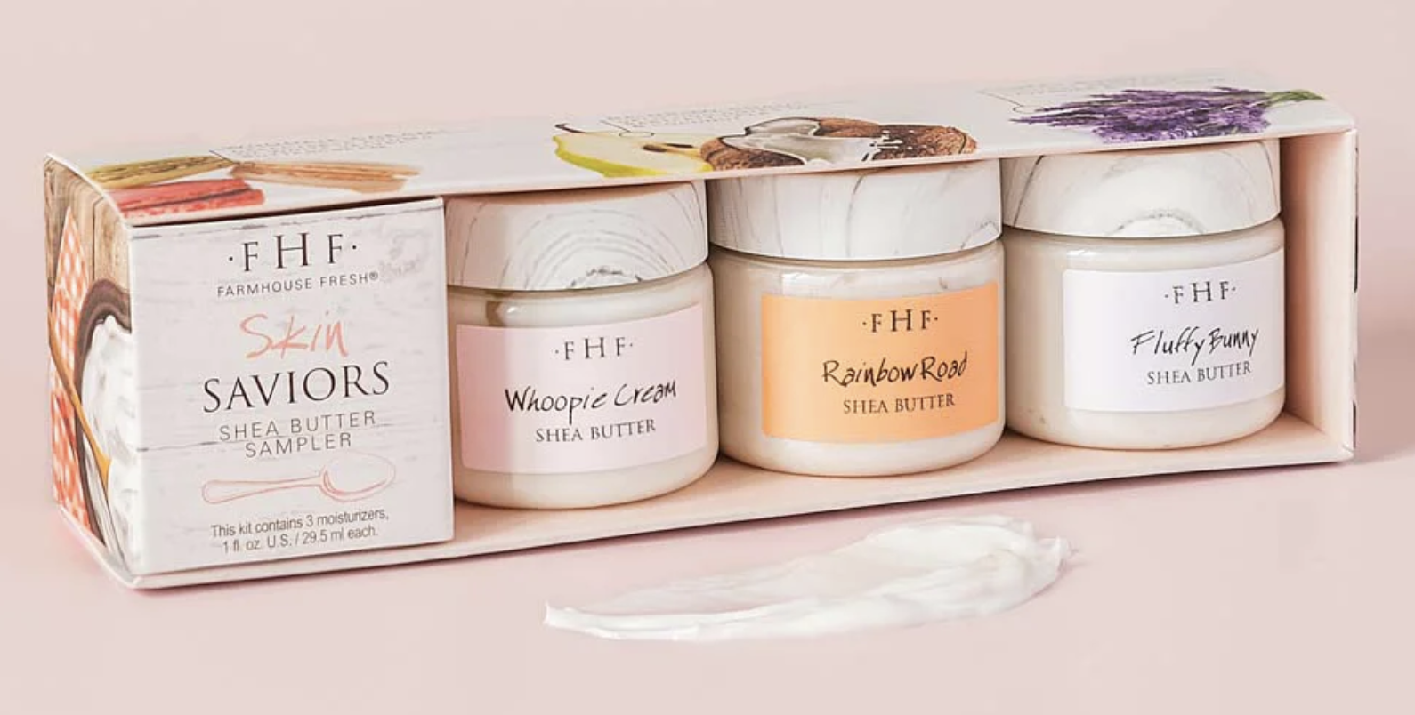 farmhouse fresh Skin Saviors Shea Butter Sampler