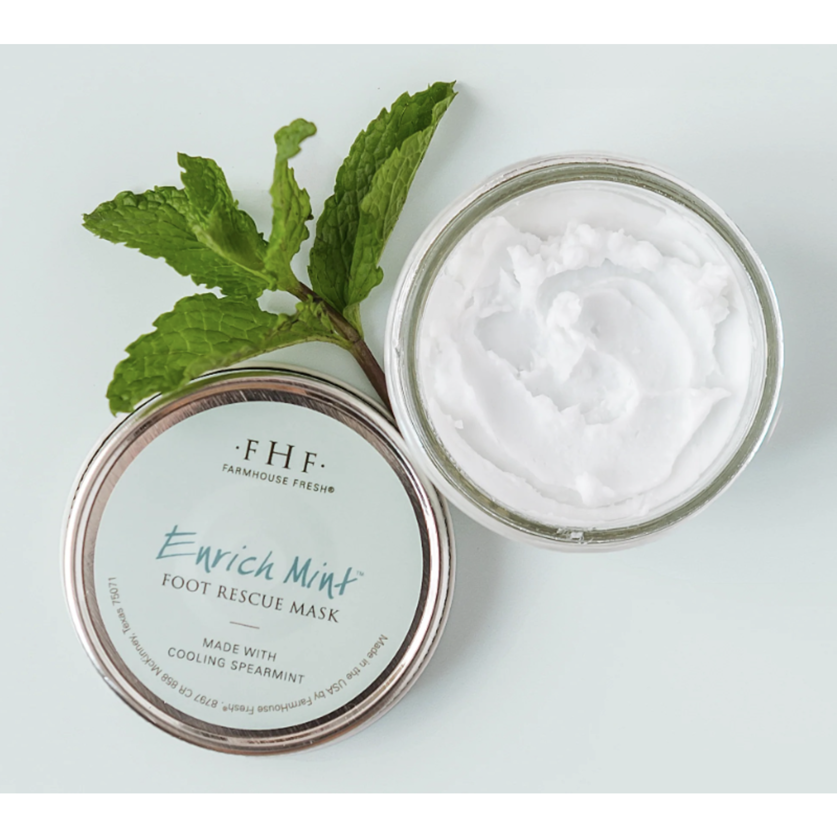 farmhouse fresh enrigh mint foot rescue