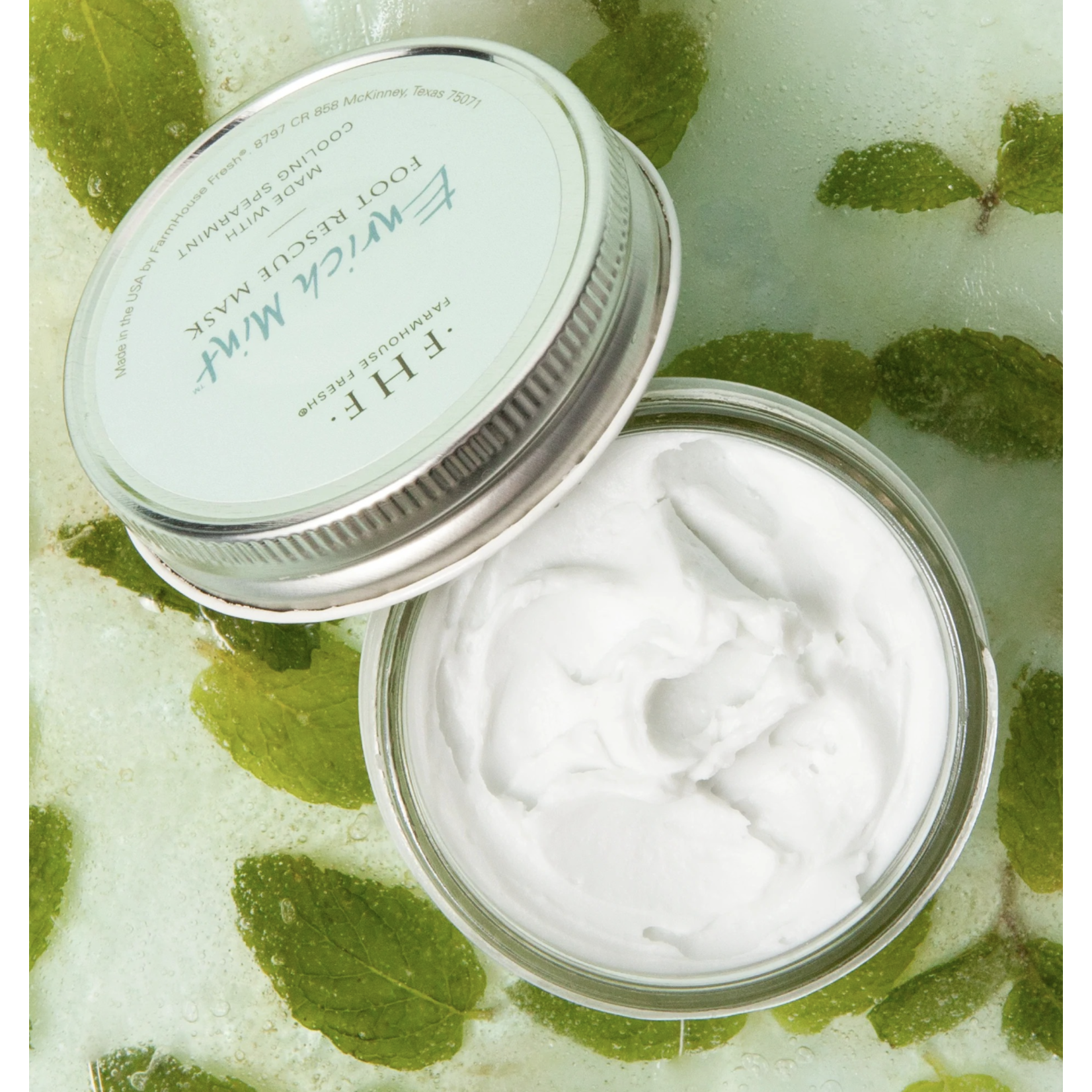 farmhouse fresh enrigh mint foot rescue