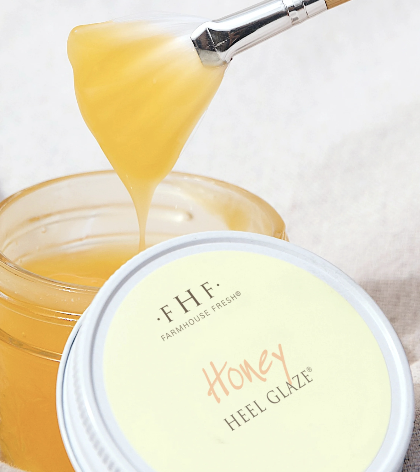 farmhouse fresh Honey Heel Glaze, 3oz
