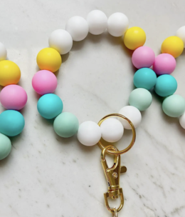 available at m. lynne designs Sorbet O Keychain
