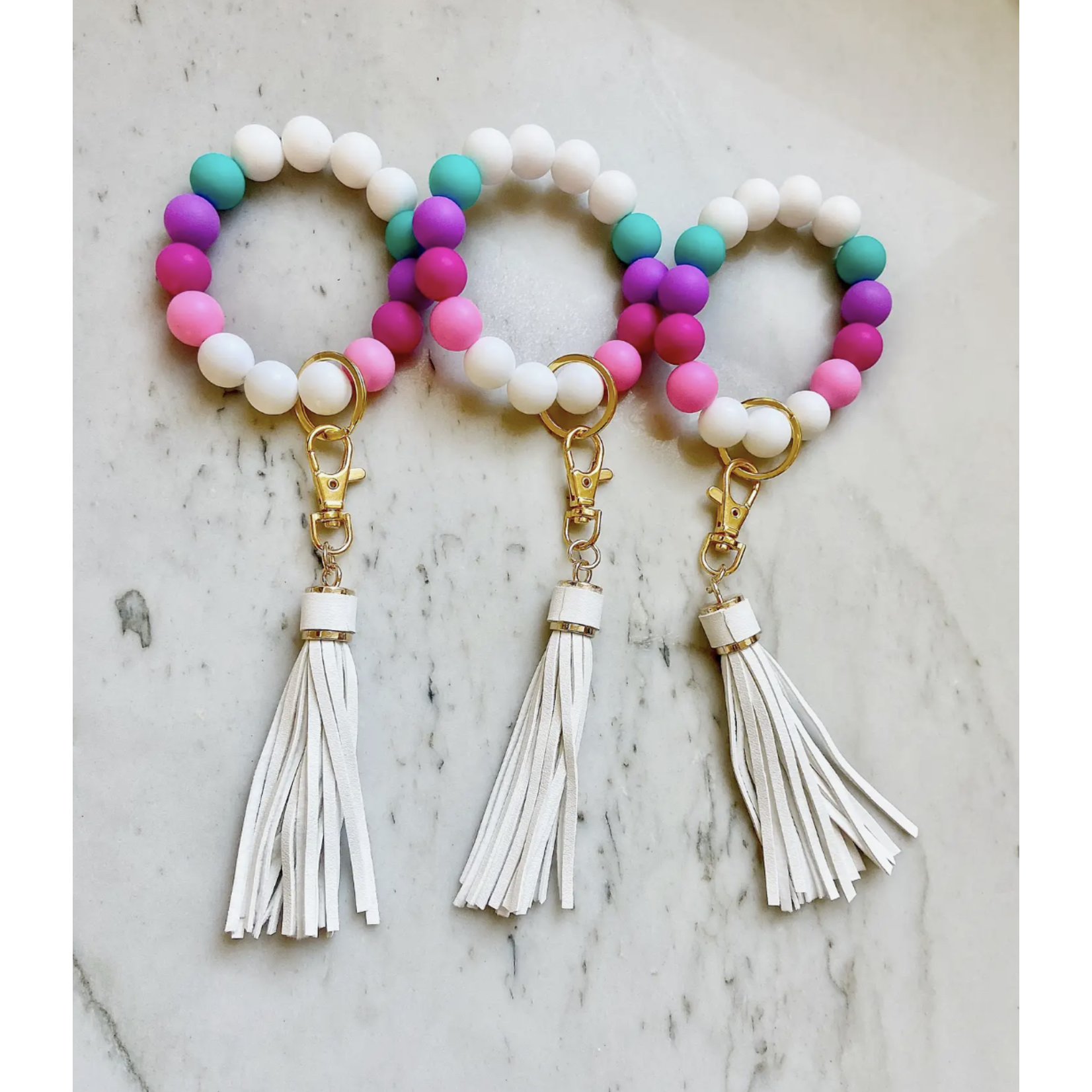 m. lynne designs gumdrop o keychain
