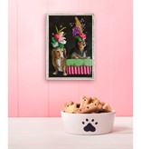 available at m. lynne designs Doggie Divas Framed Canvas