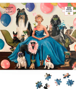 available at m. lynne designs Masquerade Puzzle