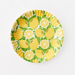 m. lynne designs lemon 'paper' melamine platter