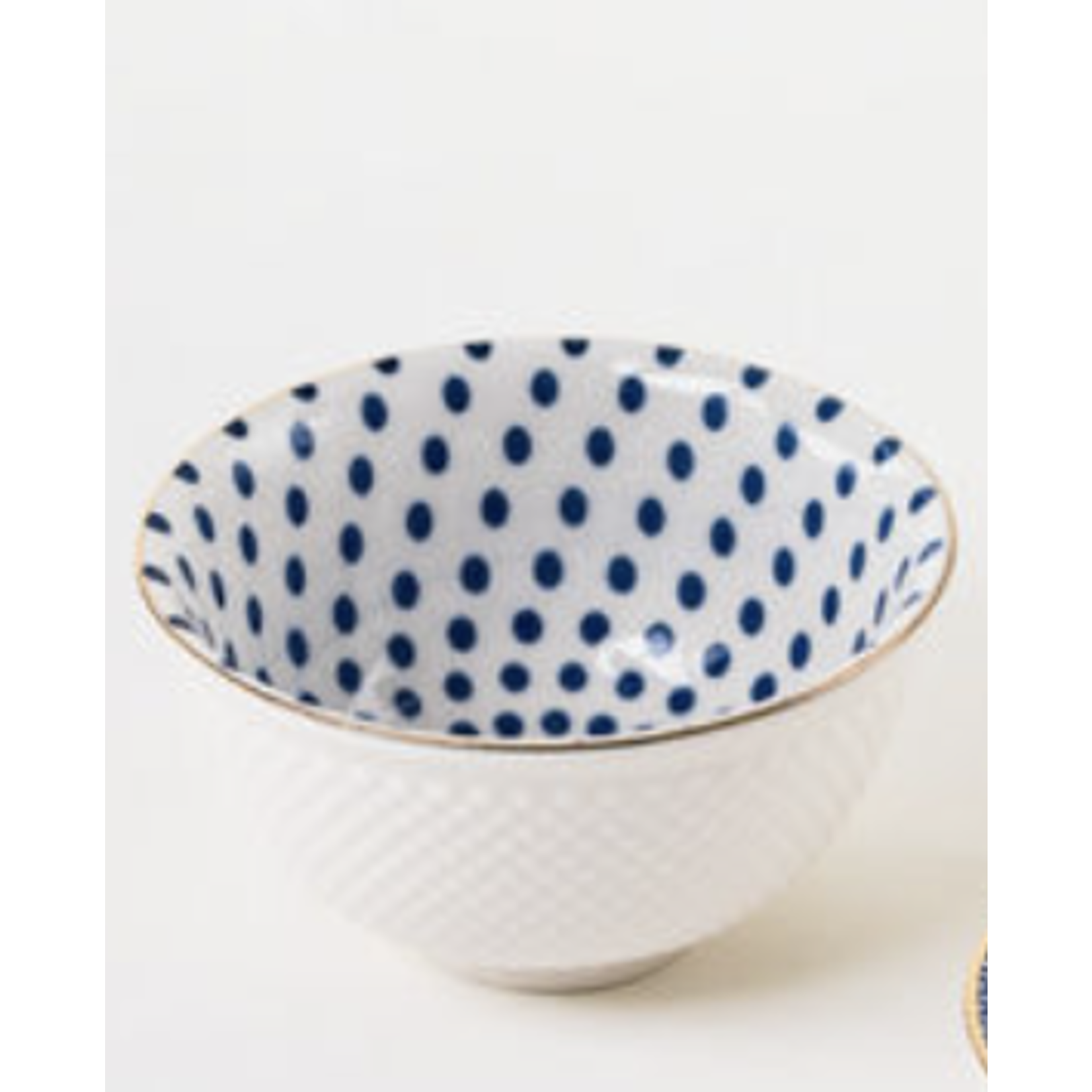 m. lynne designs blue and white mini bowl