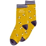 m. lynne designs bee kind socks