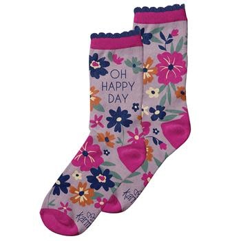 available at m. lynne designs Oh Happy Day Socks