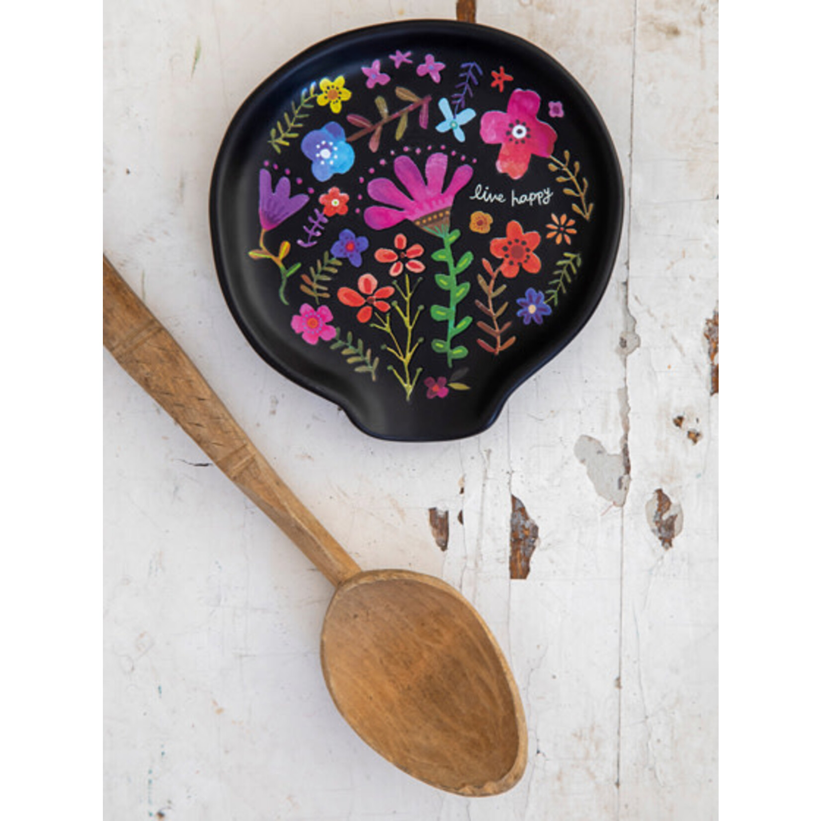 natural life live happy spoon rest