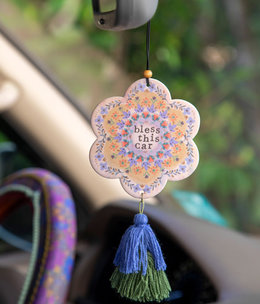 natural life Bless This Car Air Freshener