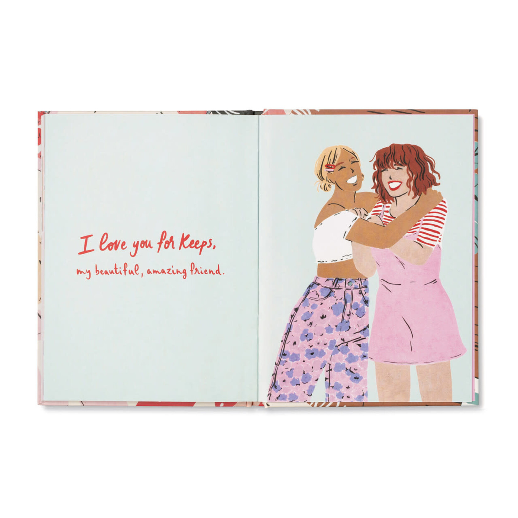 m. lynne designs we're friends for keeps book