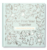 Our First Year Together Dog Keepsake Book