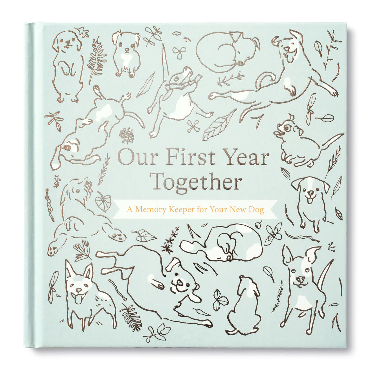 available at m. lynne designs Our First Year Together Dog Keepsake Book