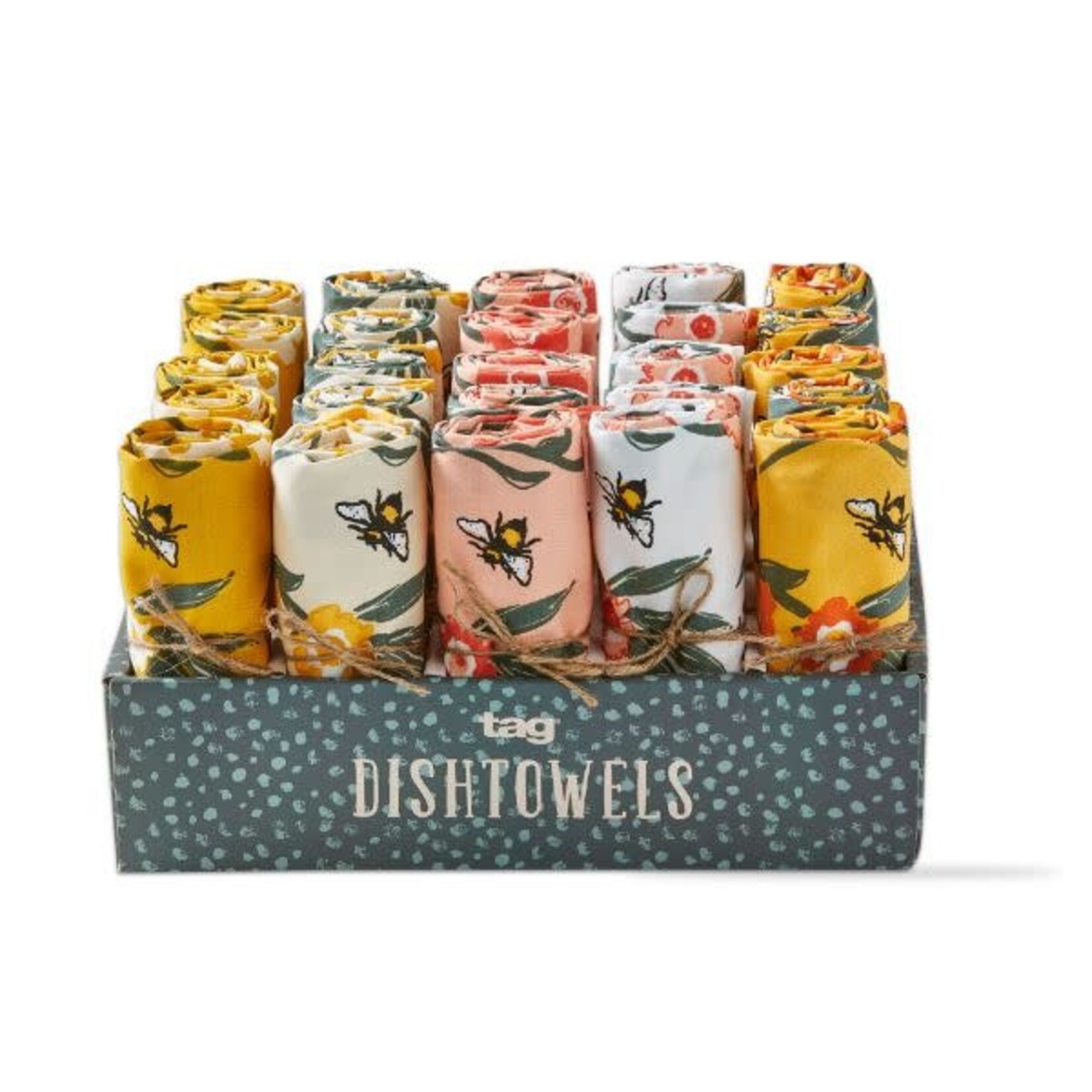 m. lynne designs bee dishtowel