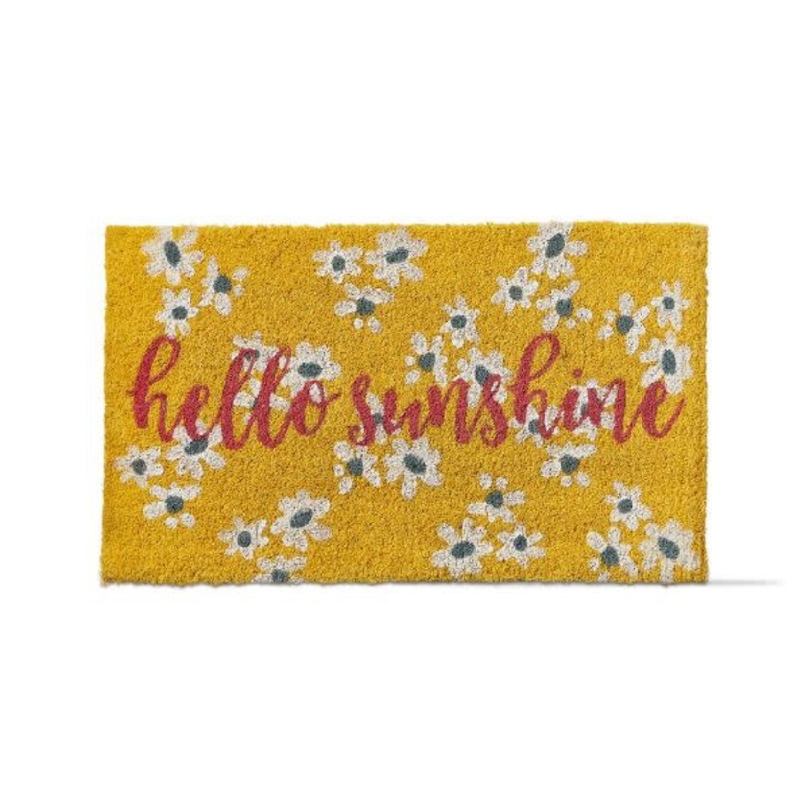 m. lynne designs hello sunshine coir door mat