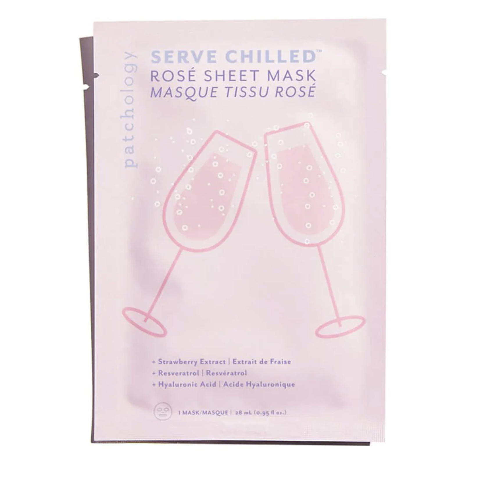 patchology serve chilled rose sheet mask
