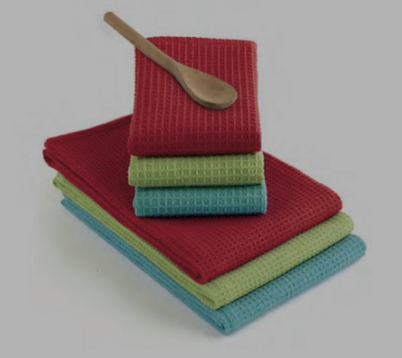 available at m. lynne designs Waffle Weave Dishtowel
