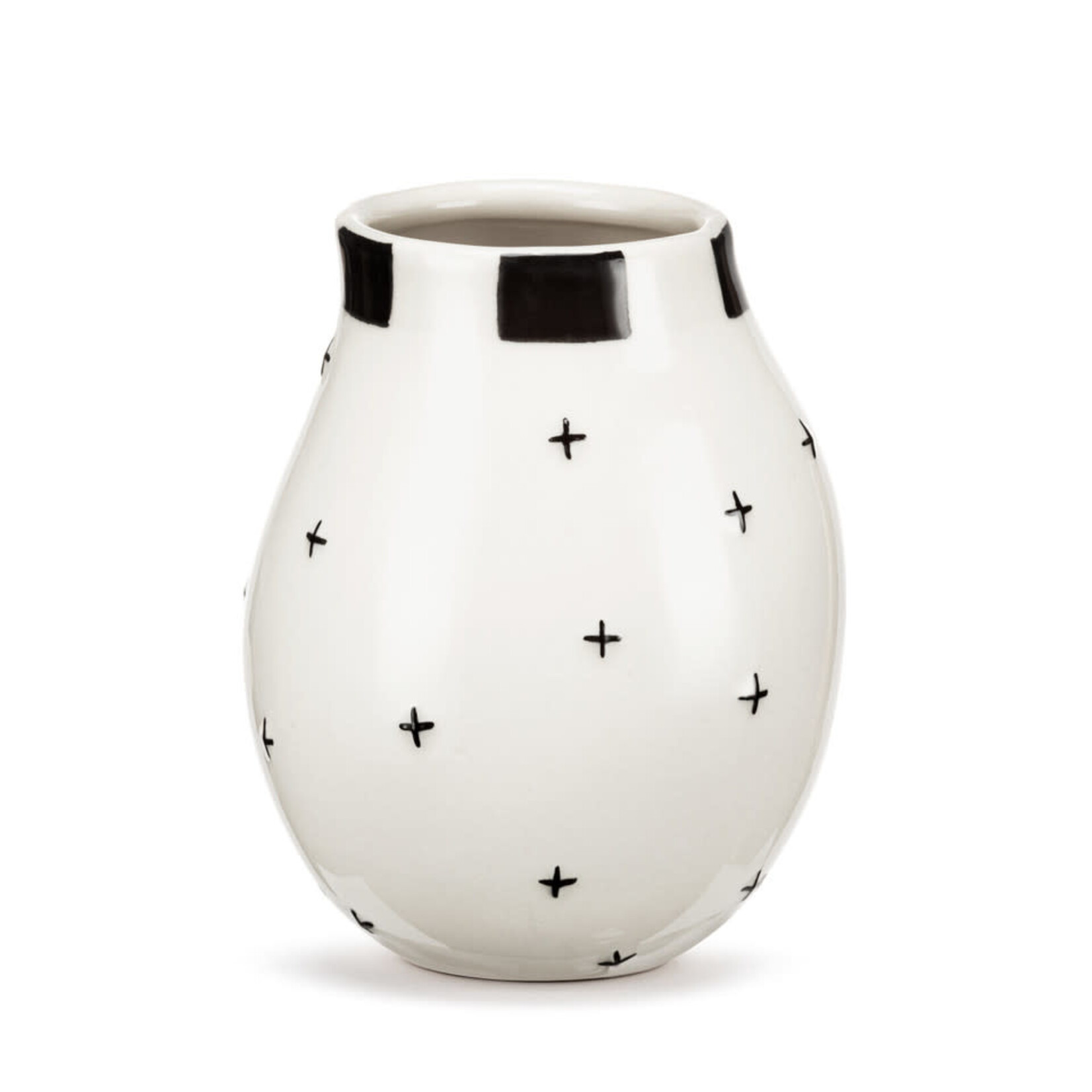 m. lynne designs red heart mini vase
