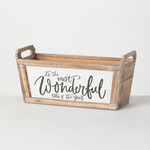m. lynne designs most wonderful time planter