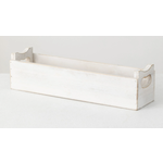 m. lynne designs white wash tray