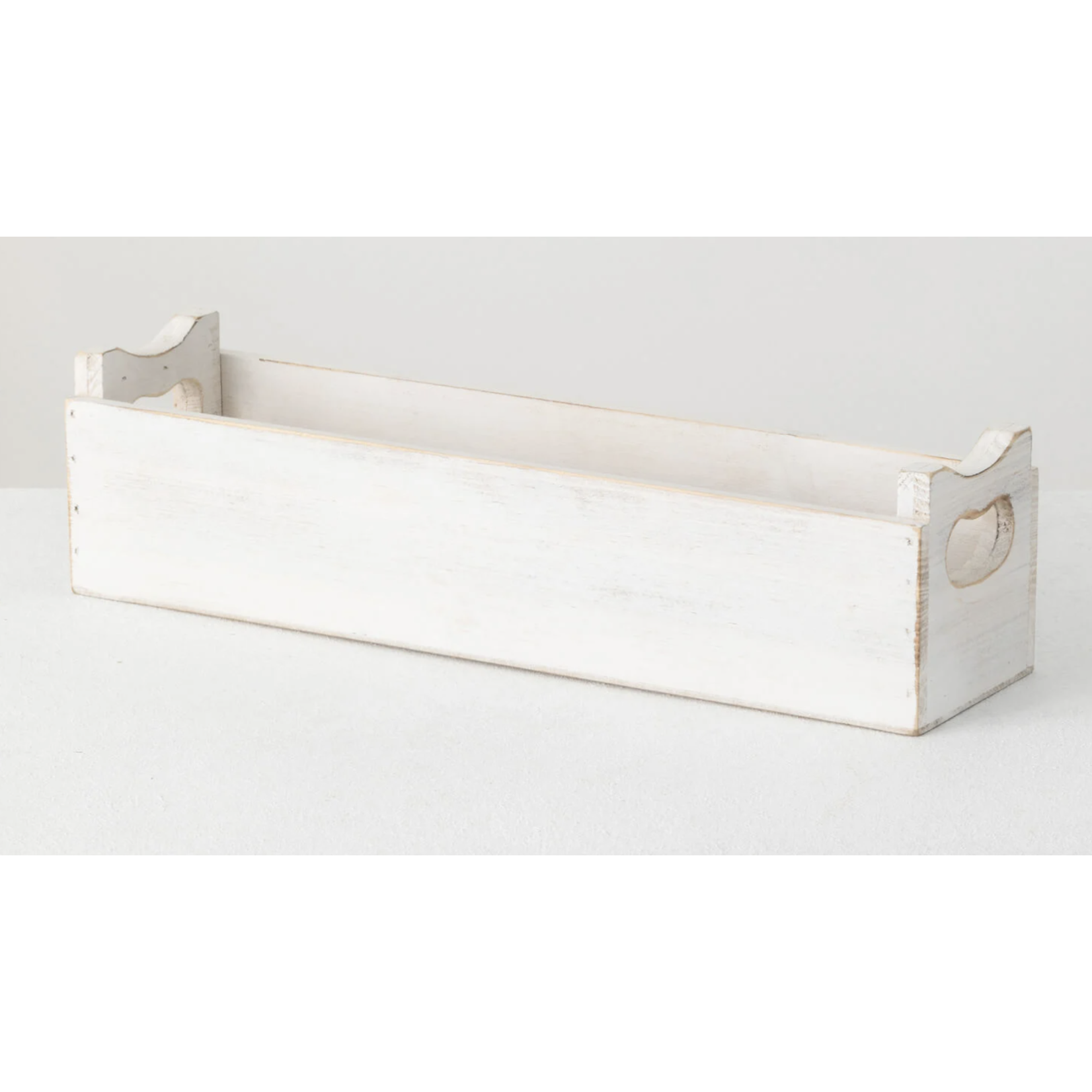 m. lynne designs white wash tray