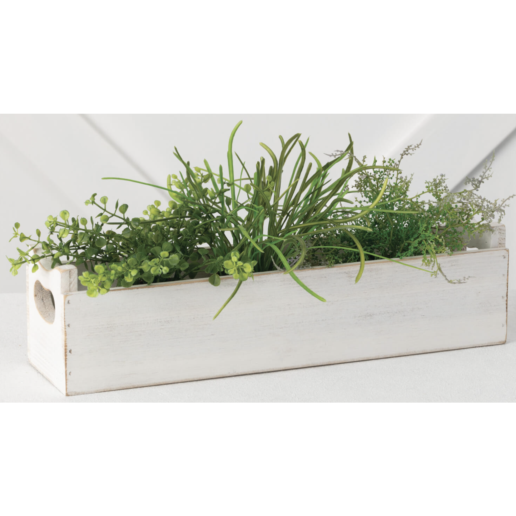 m. lynne designs white wash tray