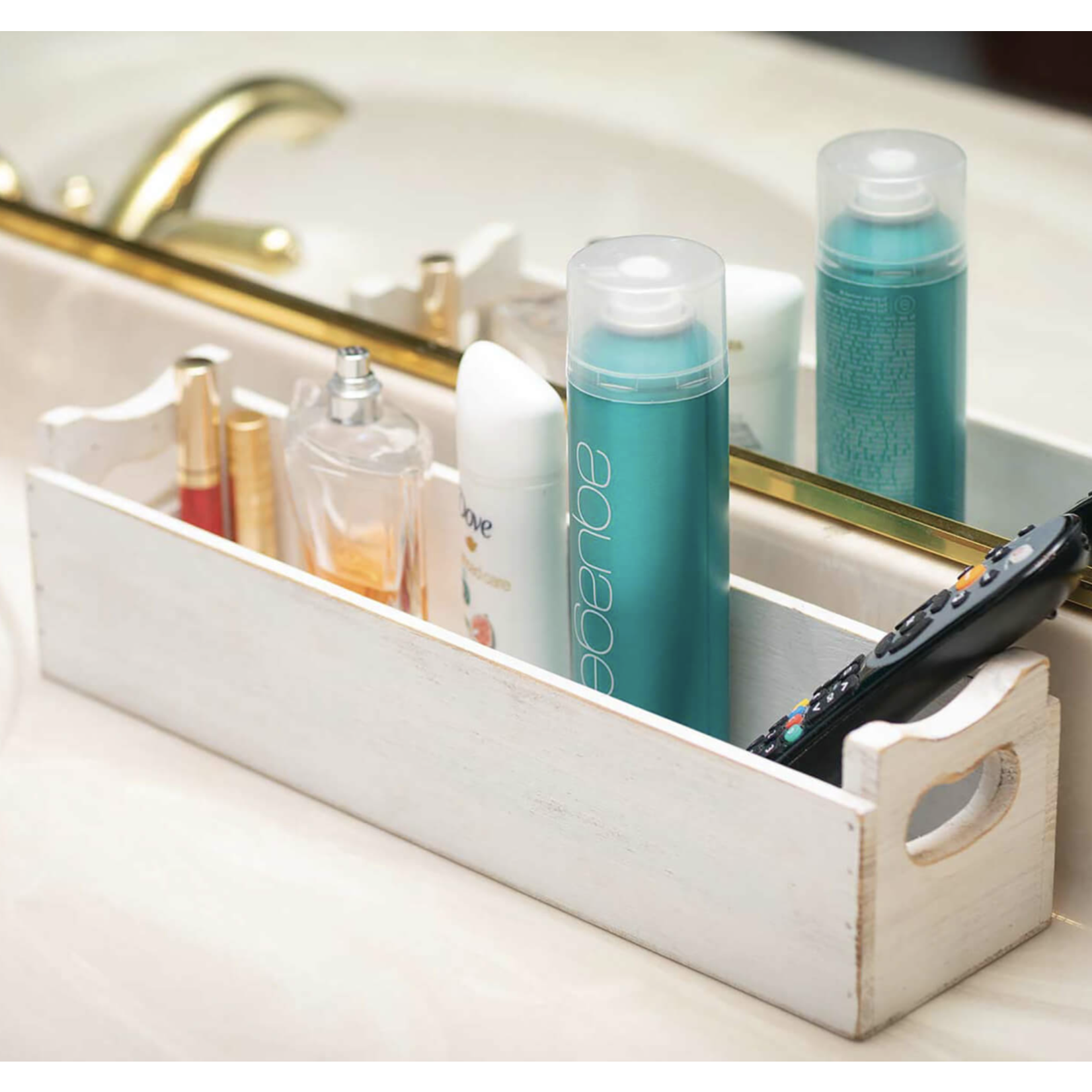 m. lynne designs white wash tray