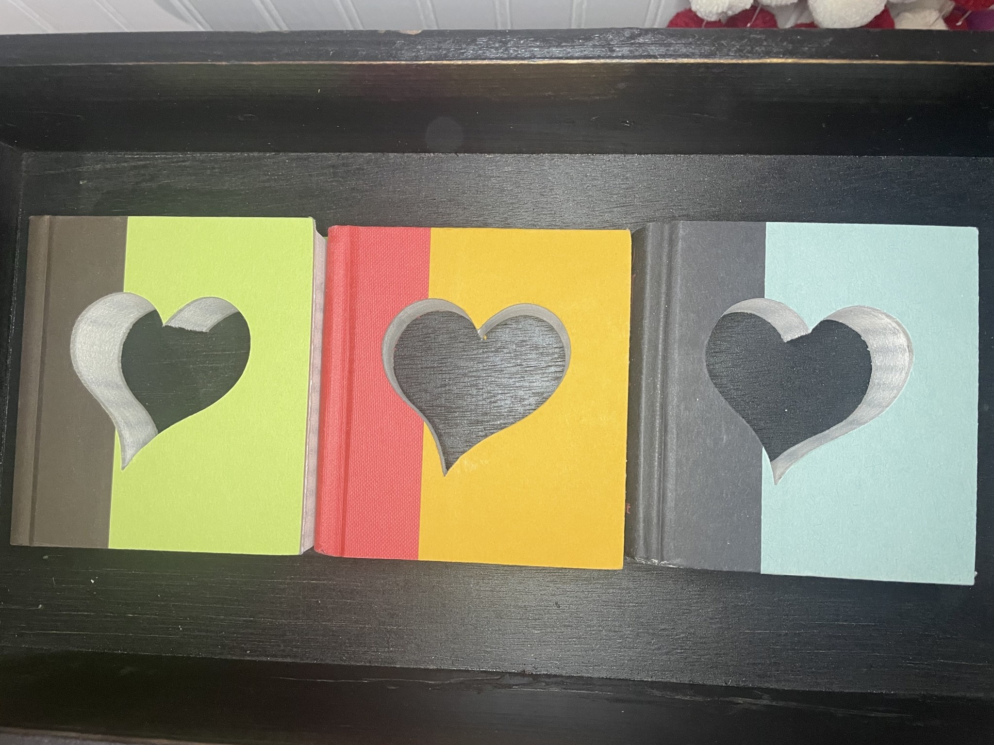 available at m. lynne designs Mini Heart Book