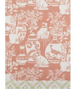available at m. lynne designs Dog Vase Rose Tea Towel