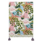 m. lynne designs old peking rose tea towel