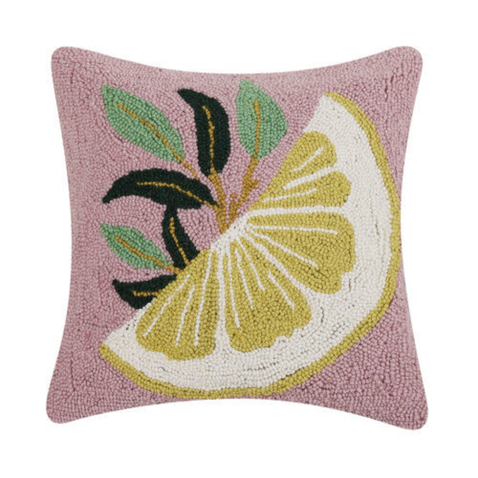 m. lynne designs lemons pillow