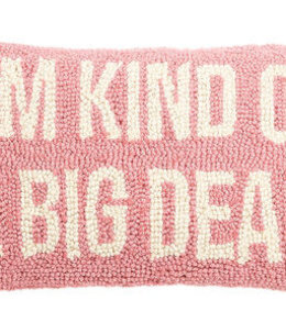 available at m. lynne designs Kind of a Big Deal Pillow