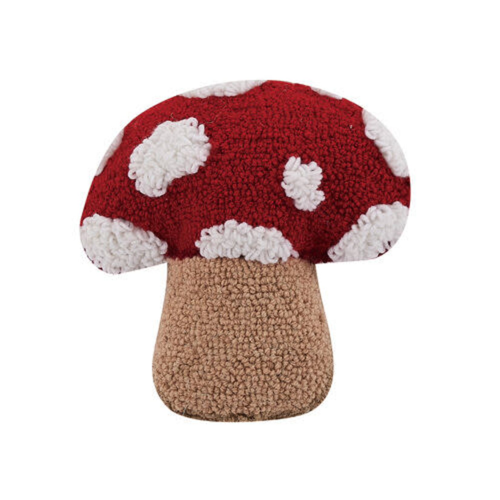 m. lynne designs mushroom shaped pillow