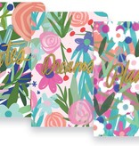 thimble press Floral Jotter Notebook