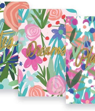 thimble press Floral Jotter Notebook