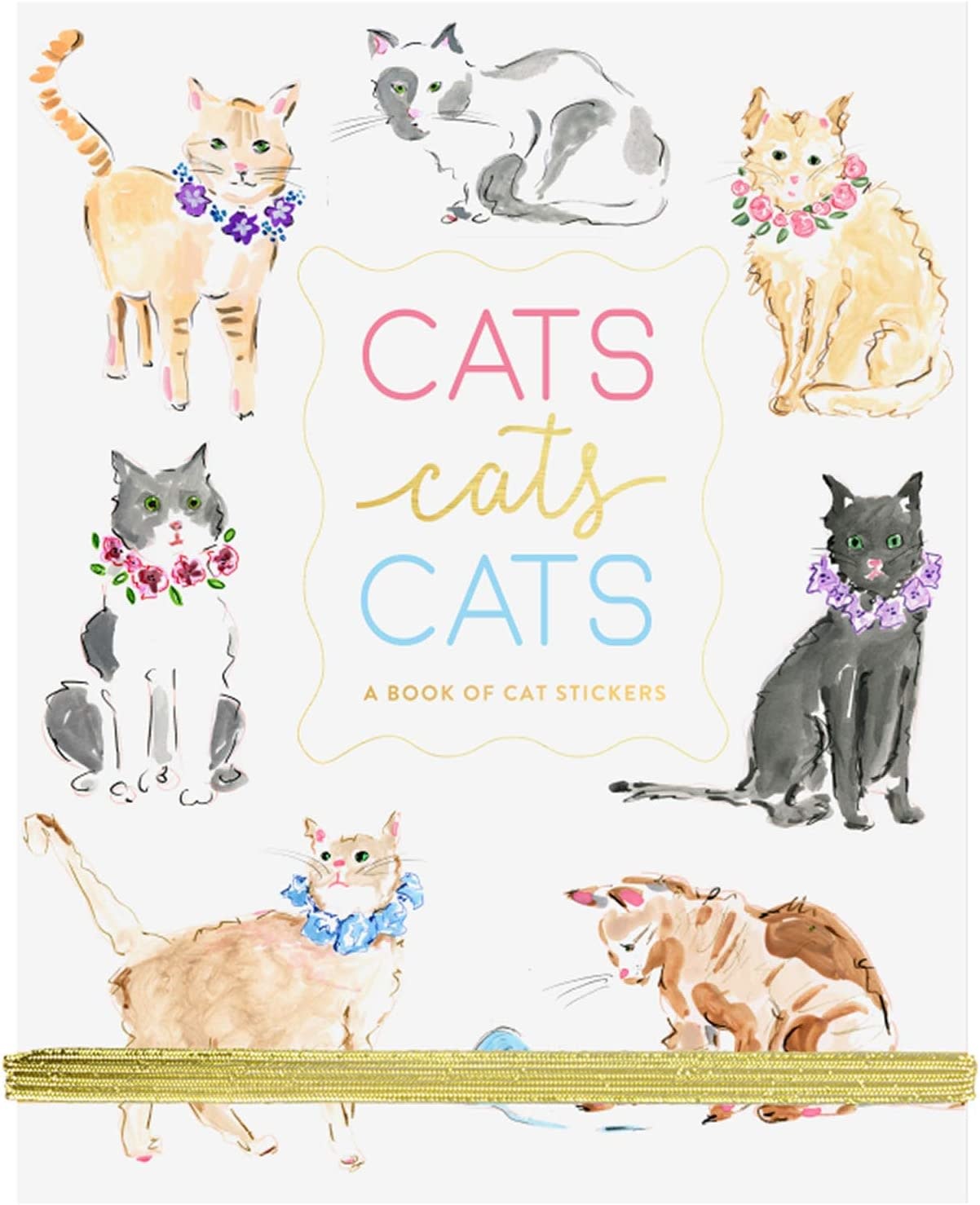 available at m. lynne designs Fun Cats Stickers Book