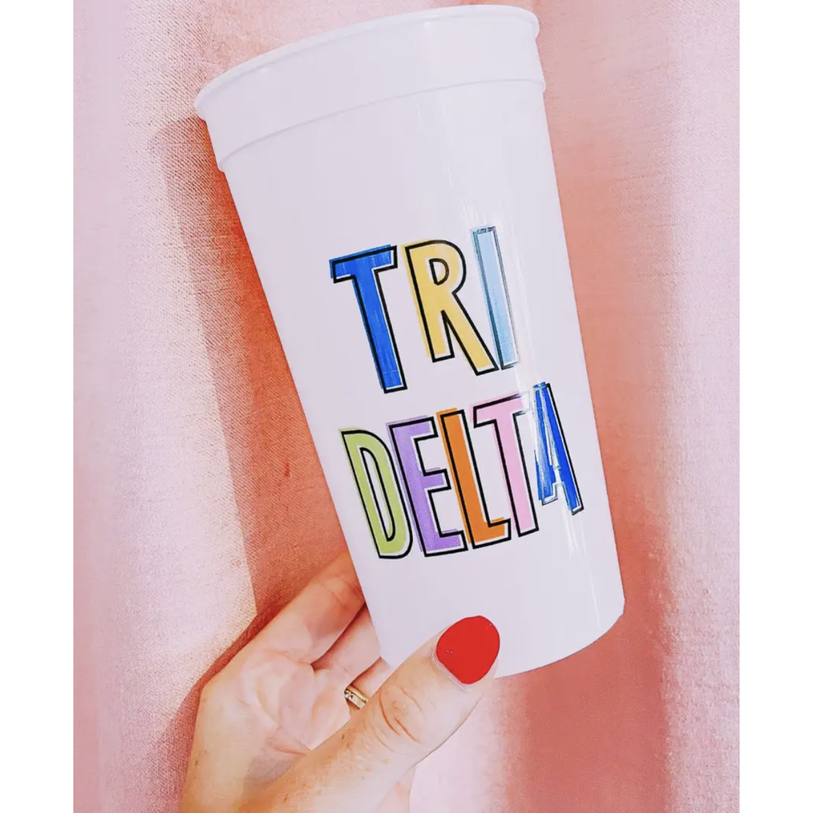 m. lynne designs bring on the fun stadium cup